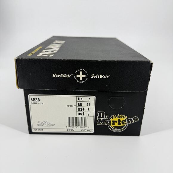 DR. MARTENS 8B38 BROWN LEATHER CROSSOVER FISHERMAN SANDALS SIZE 8 Men’s 9 Women main image 5